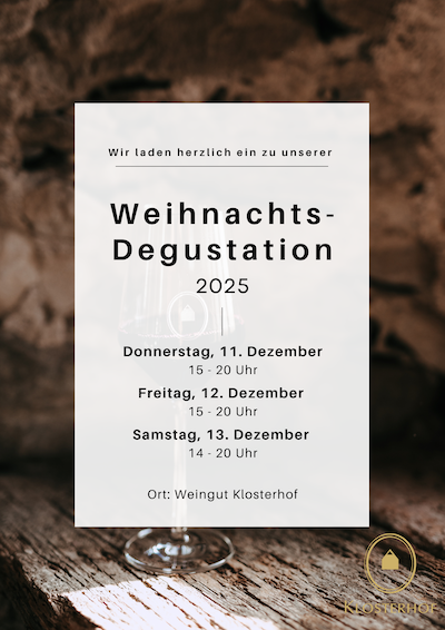 Weihnachtsdegustation 2025