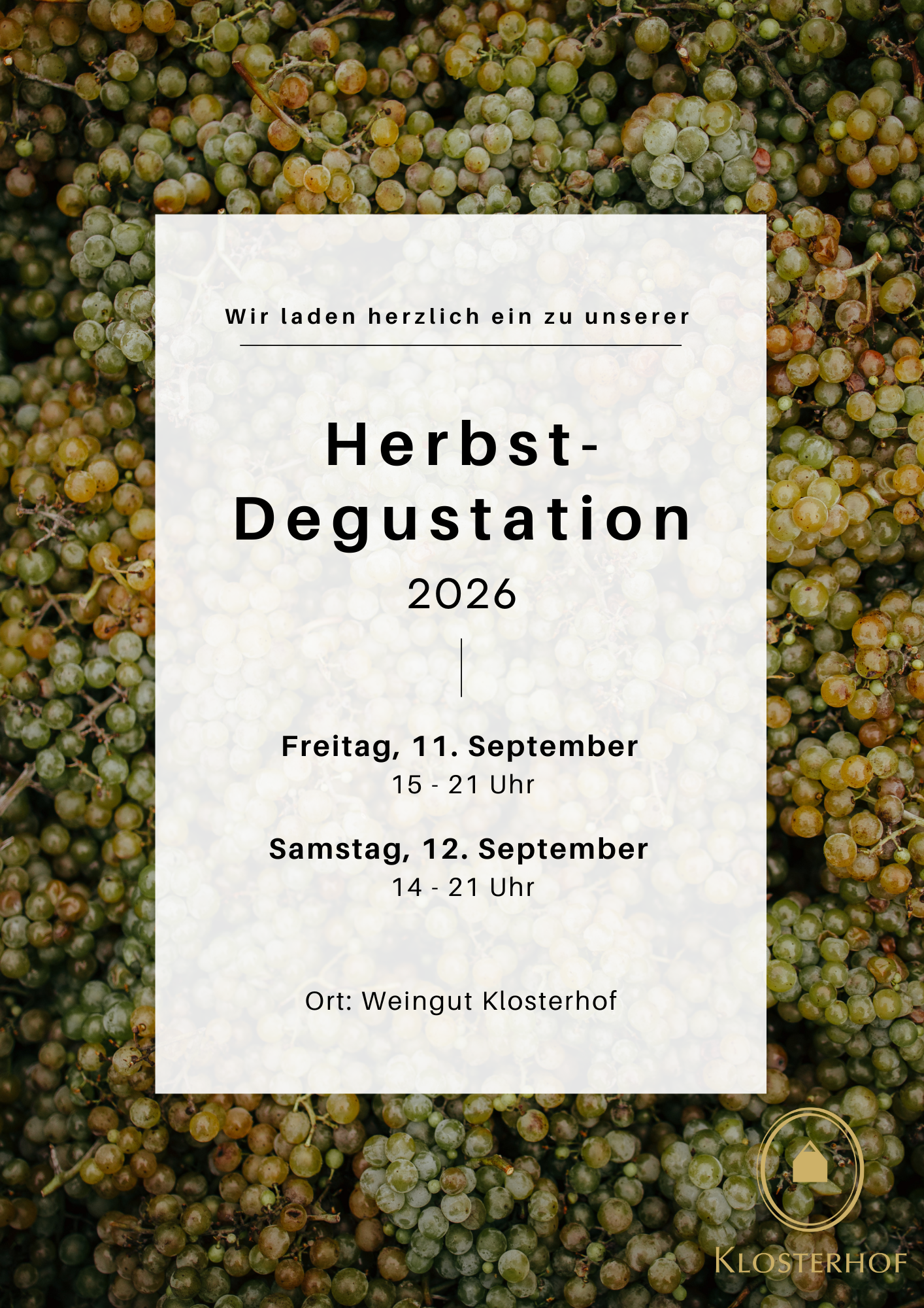 Herbstdegustation 2026